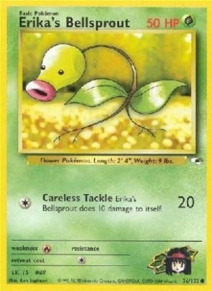 Erika's Bellsprout - 076/132