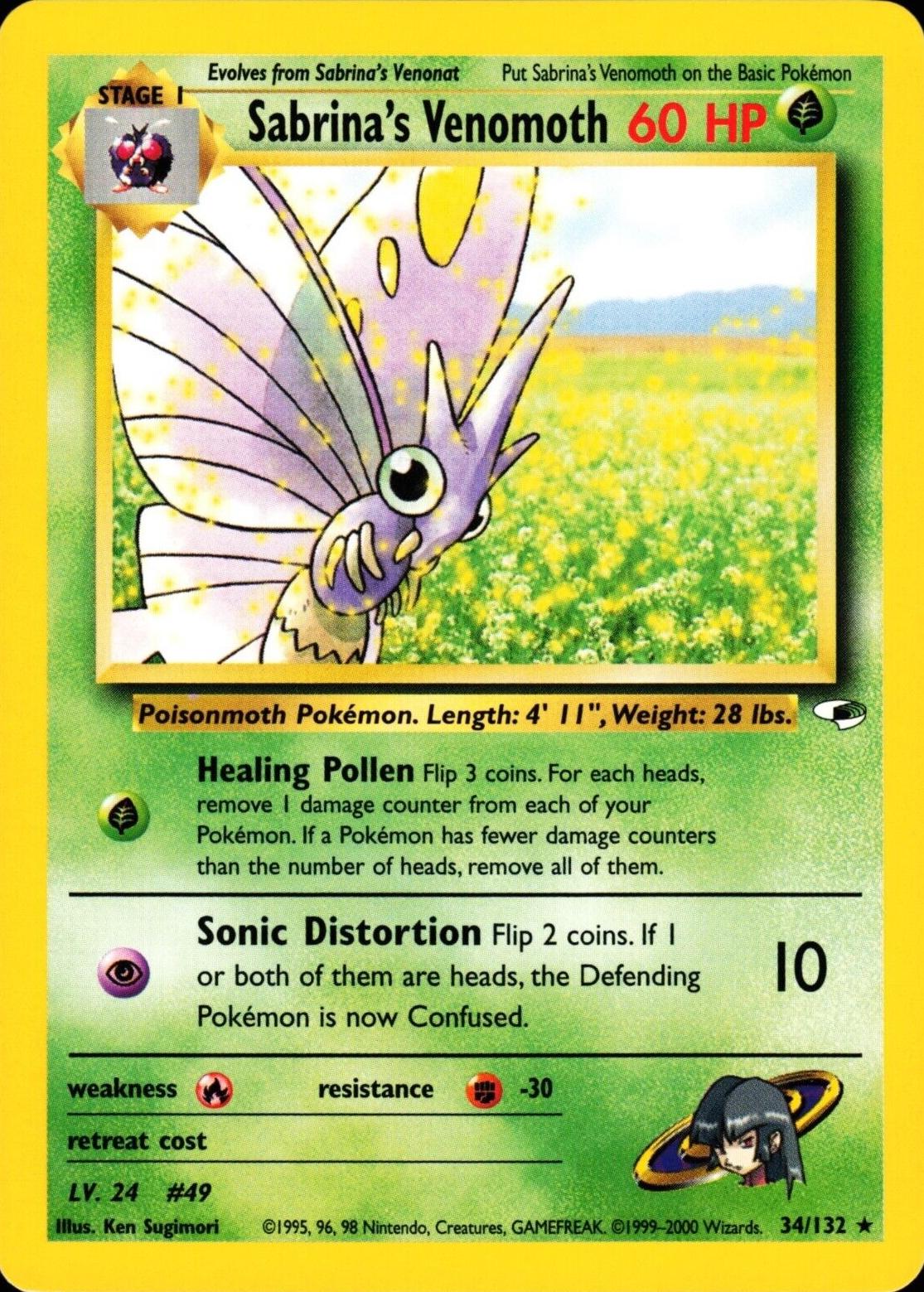 Sabrina's Venomoth - 034/132