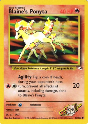 Blaine's Ponyta - 063/132