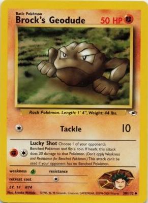 Brock's Geodude - 038/132