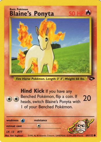 Blaine's Ponyta - 064/132