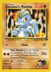 Giovanni's Machop - 072/132