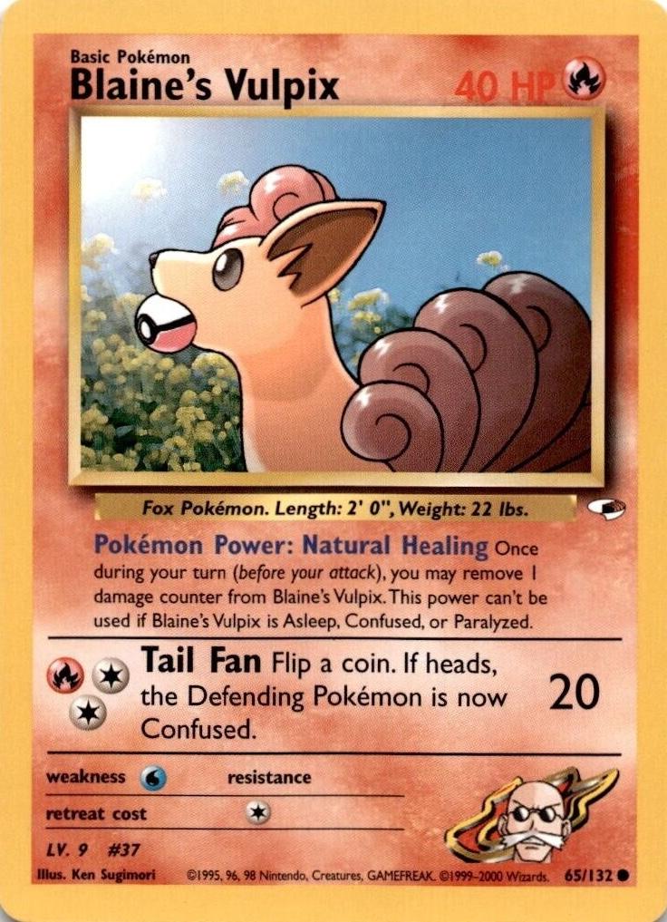 Blaine's Vulpix - 065/132