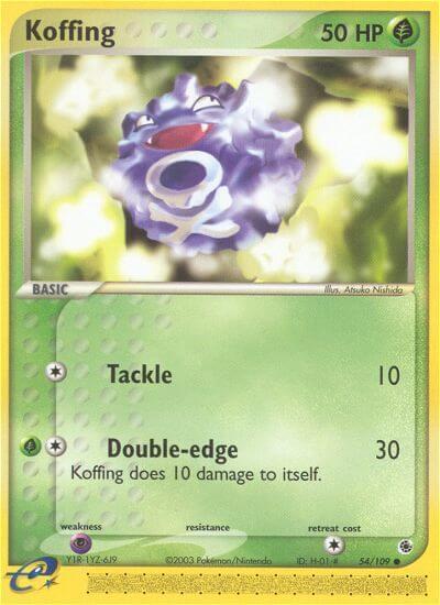 Koffing - 54/109