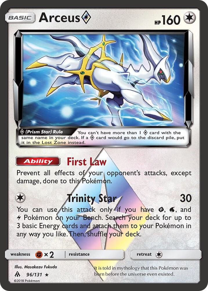 Arceus Prism Star - 96/131