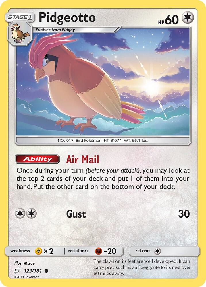 Pidgeotto - 123/181