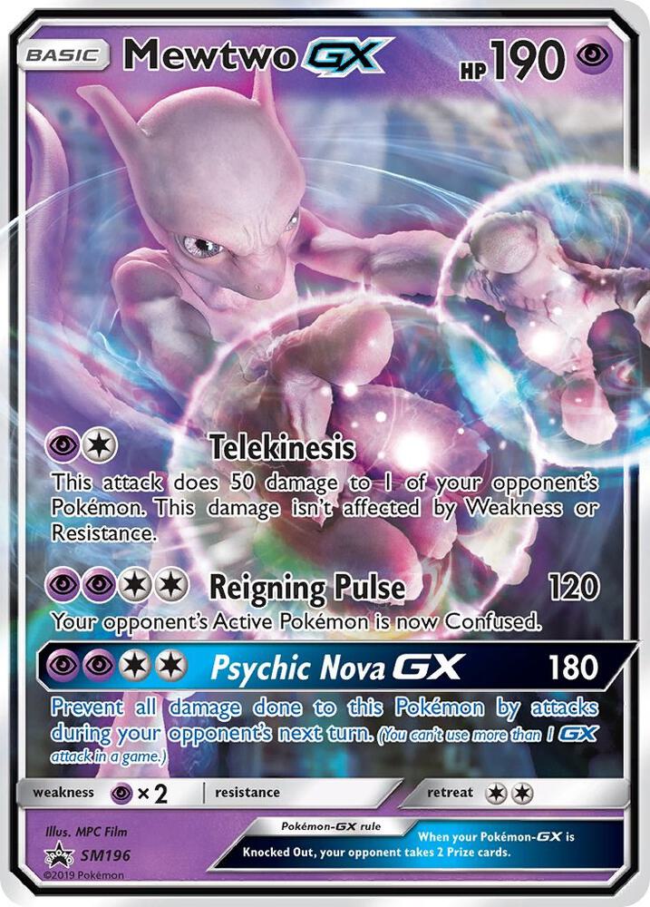 Mewtwo GX - SM196 PSA 10