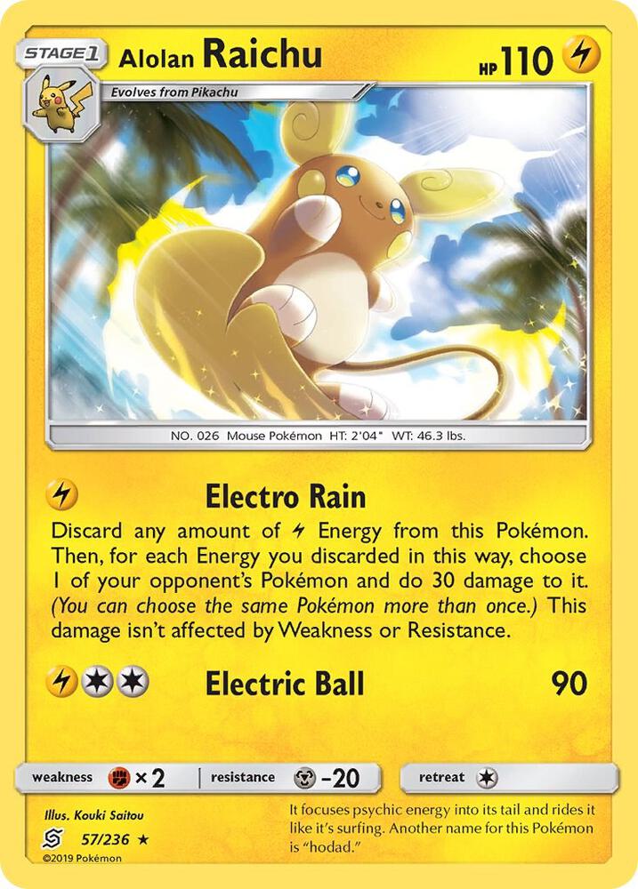 Alolan Raichu - 57/236