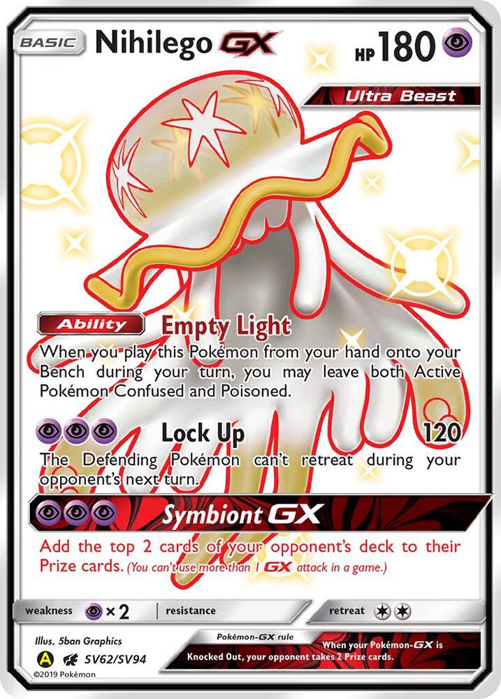 Nihilego GX - SV62/SV94