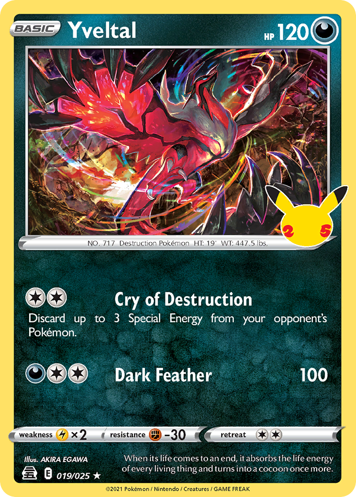 Yveltal - 019/025