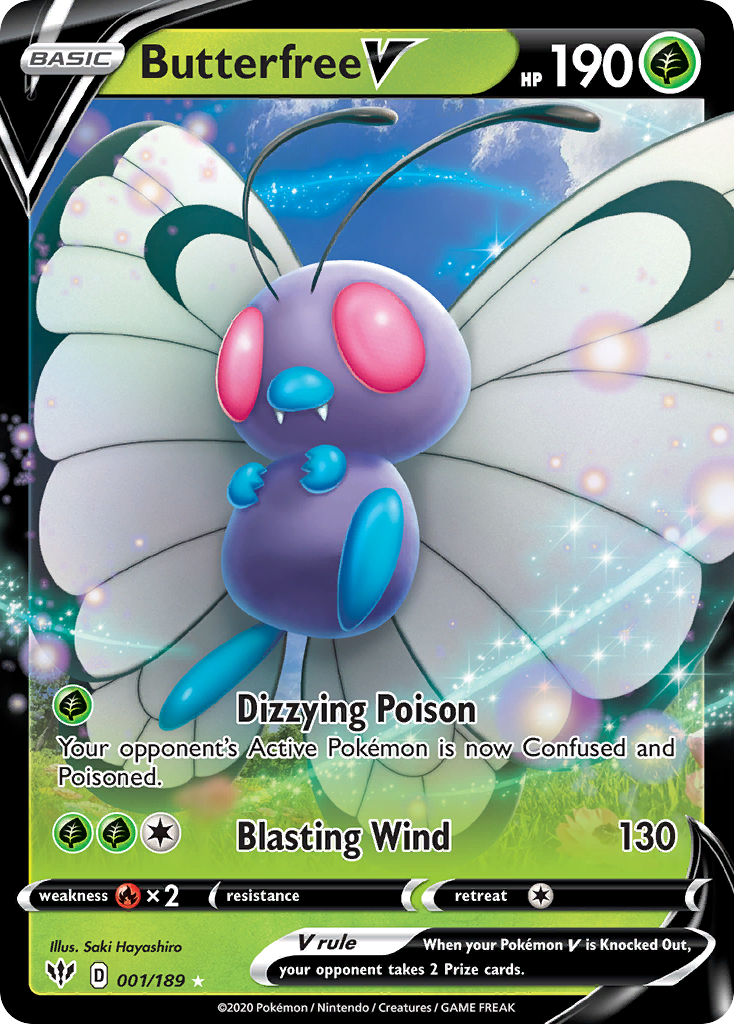 Butterfree V - 001/189
