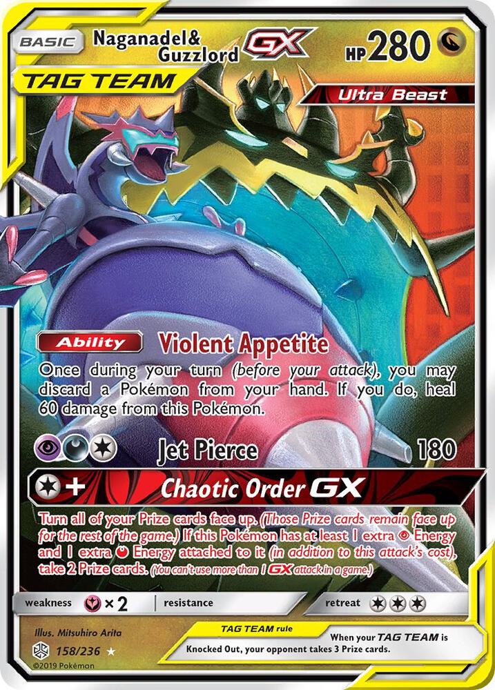Naganadel & Guzzlord GX - 158/236