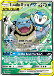 Blastoise & Piplup GX - 215/236