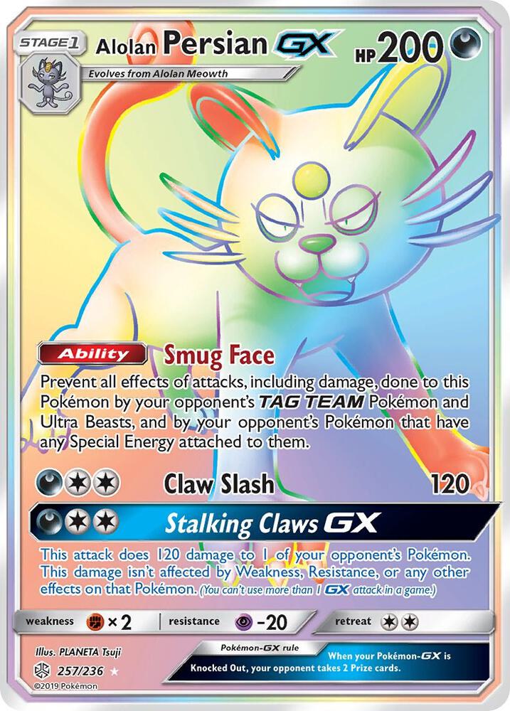 Alolan Persian GX - 257/236