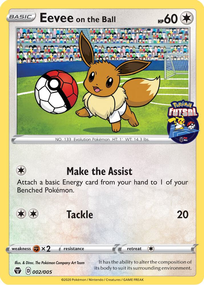 Eevee on the Ball - 002/005