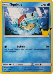 Squirtle - 17/25 - 017/025