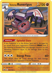 Galarian Runerigus - 083/198