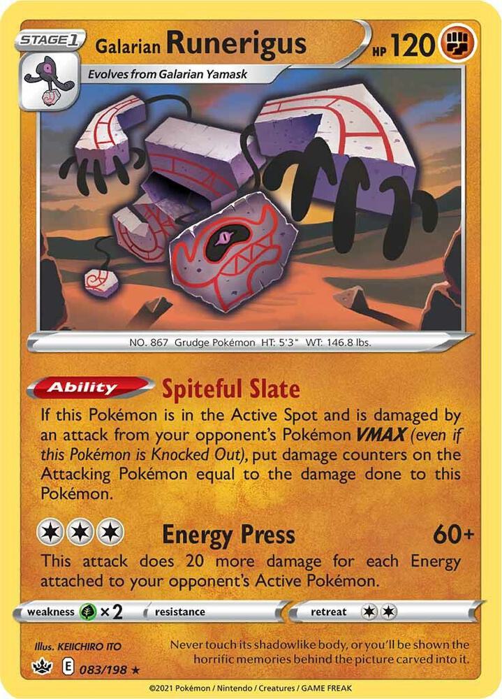 Galarian Runerigus - 083/198