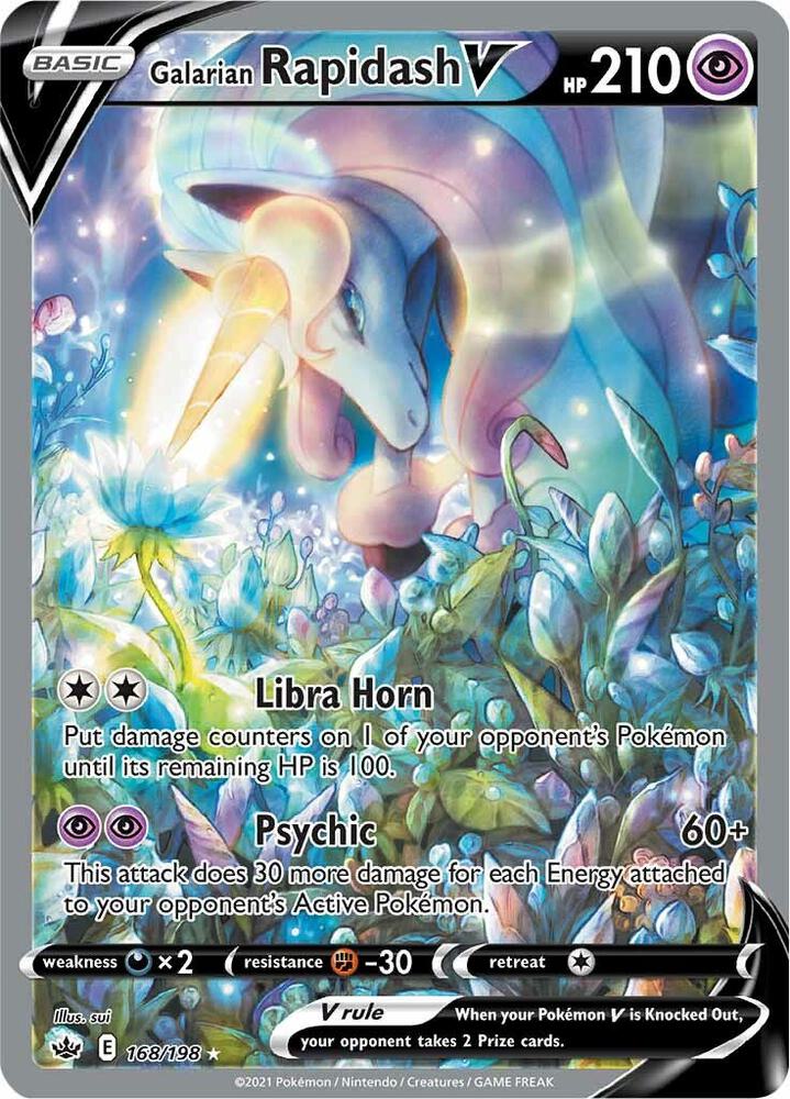 Galarian Rapidash V - 168/198
