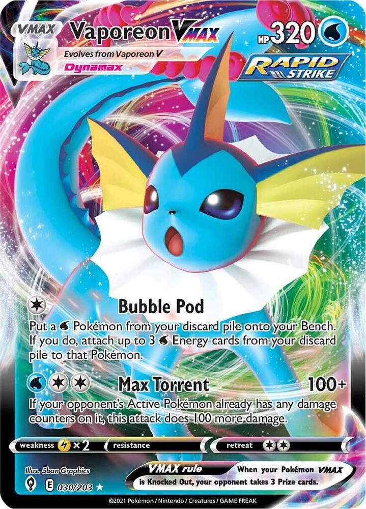 Vaporeon VMAX - 030/203