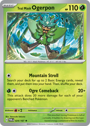 Teal Mask Ogerpon - 024/167