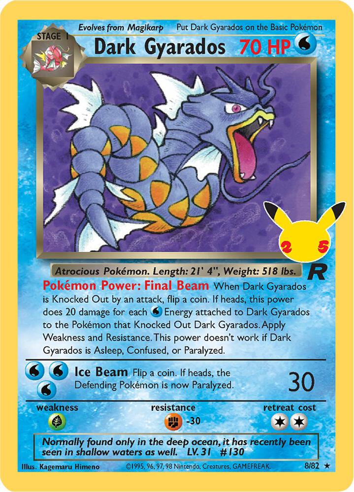 Dark Gyarados - 8/82 CGC 9.5