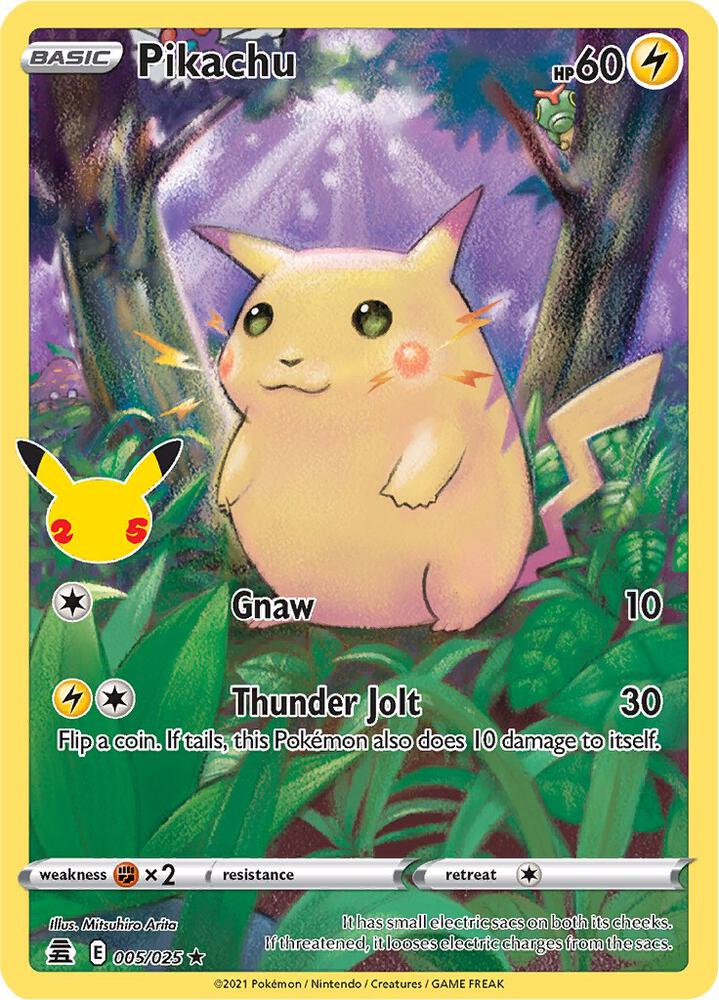 Pikachu - 005/025