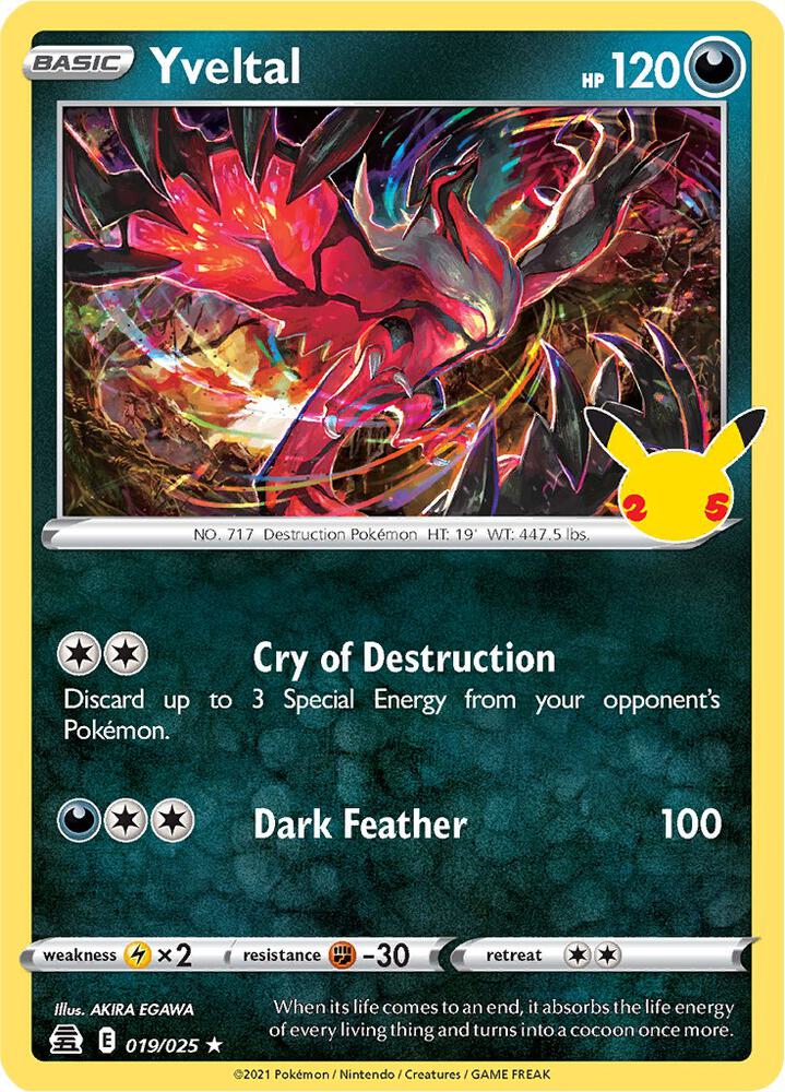 Yveltal - 019/025