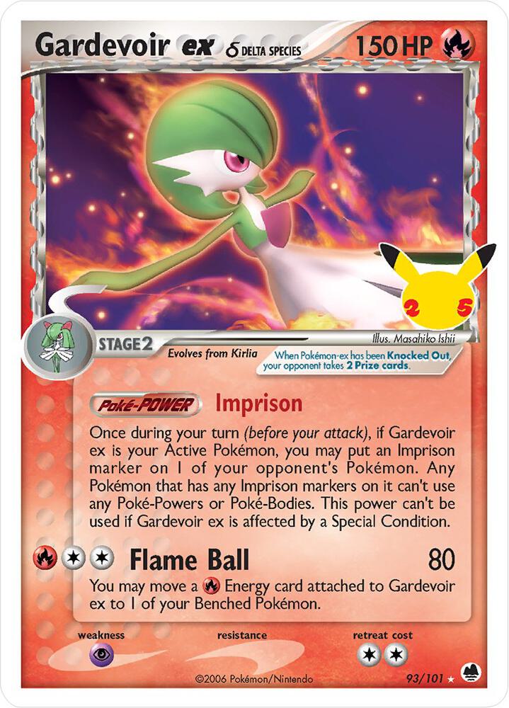 Gardevoir ex - 93/101