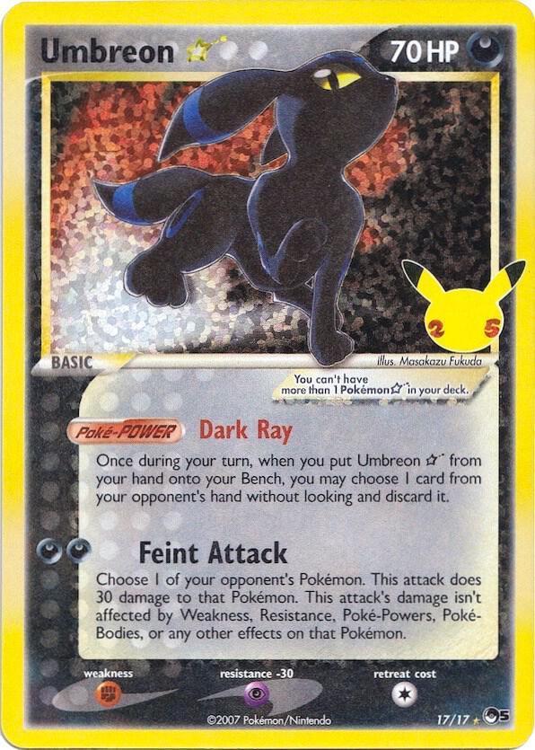 Umbreon Star - 17/17