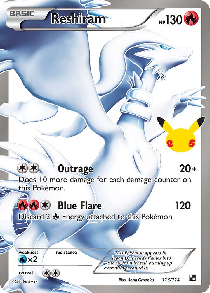 Reshiram - 113/114