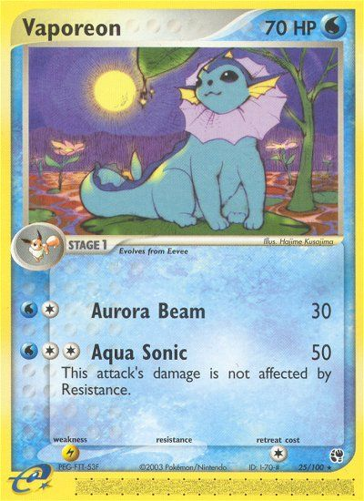 Vaporeon - 25/100
