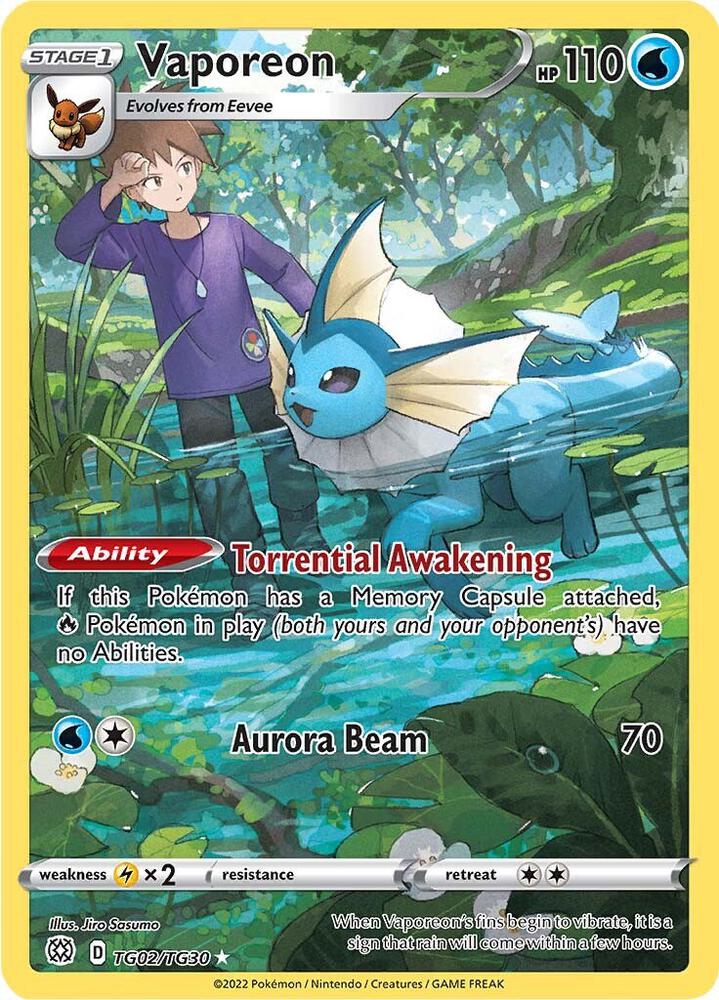 Vaporeon - TG02/TG30