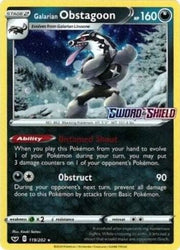 Galarian Obstagoon - 119/202