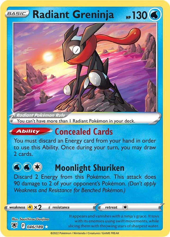 Radiant Greninja - 046/189