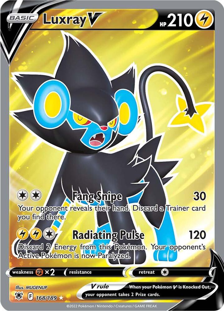 Luxray V - 168/189