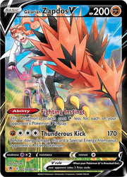Galarian Zapdos V - TG19/TG30