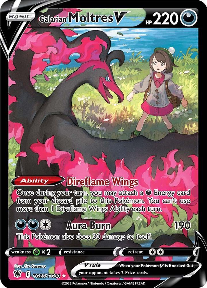 Galarian Moltres V - TG20/TG30