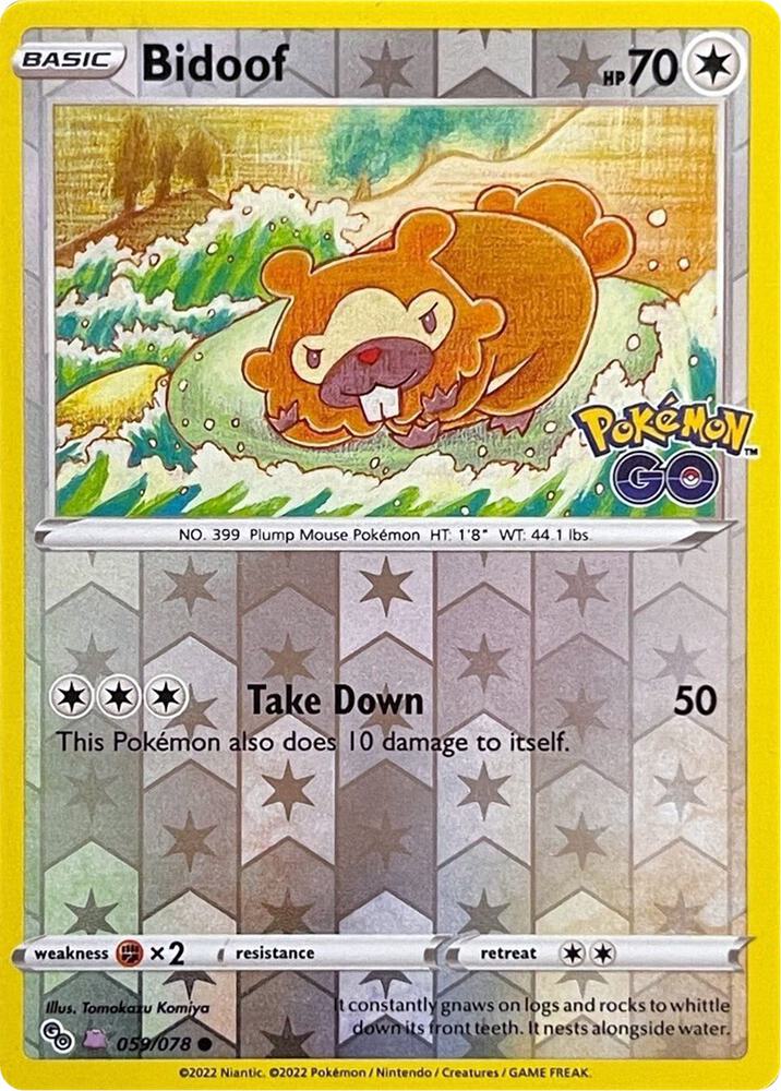 Bidoof - 059/078