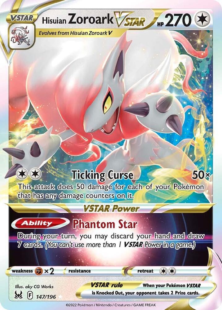 Hisuian Zoroark VSTAR - 147/196