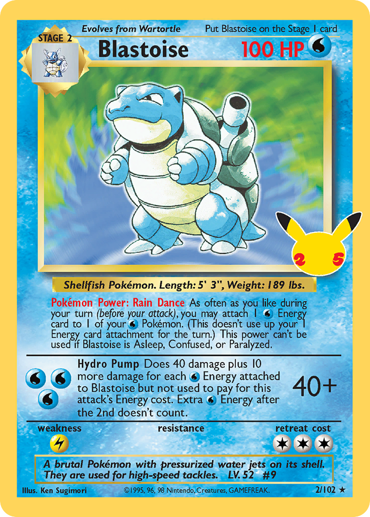 Blastoise - 2/102