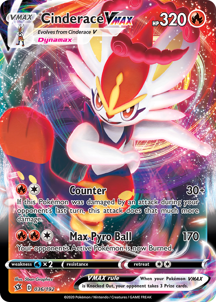 Cinderace VMAX - 036/192