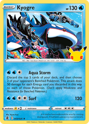 Kyogre - 003/025