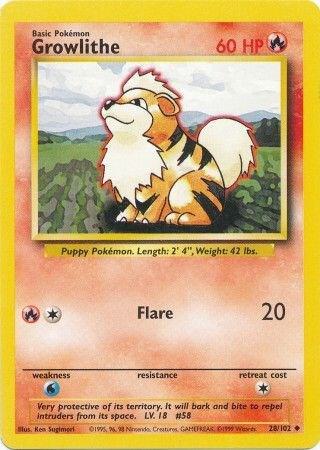 Growlithe - 028/102