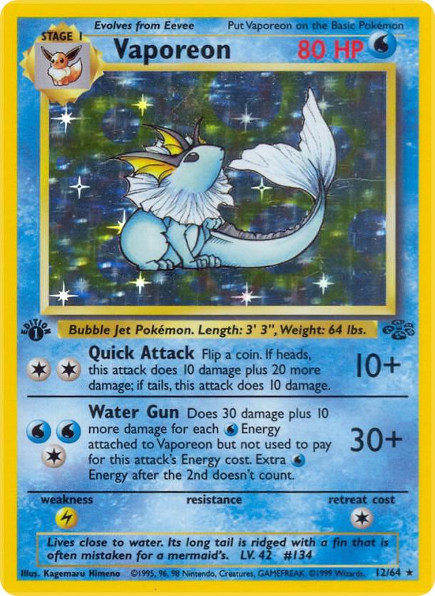 Vaporeon - 12/64