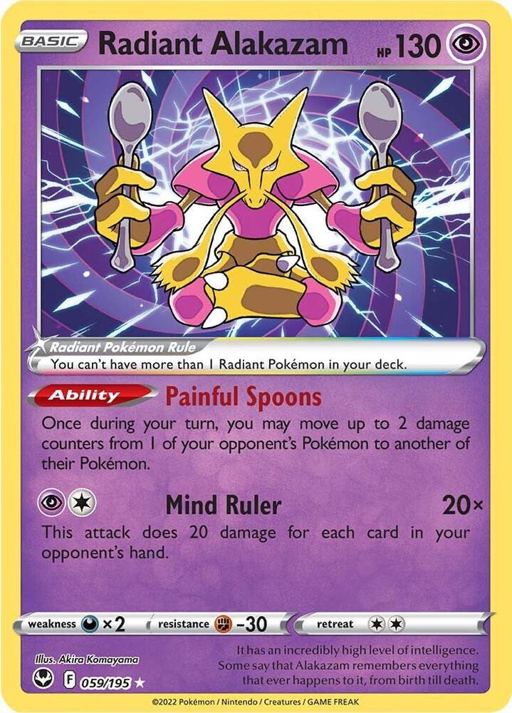 Radiant Alakazam - 059/195