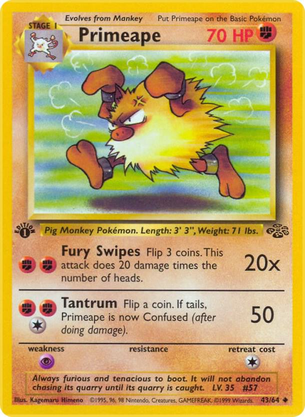 Primeape - 43/64