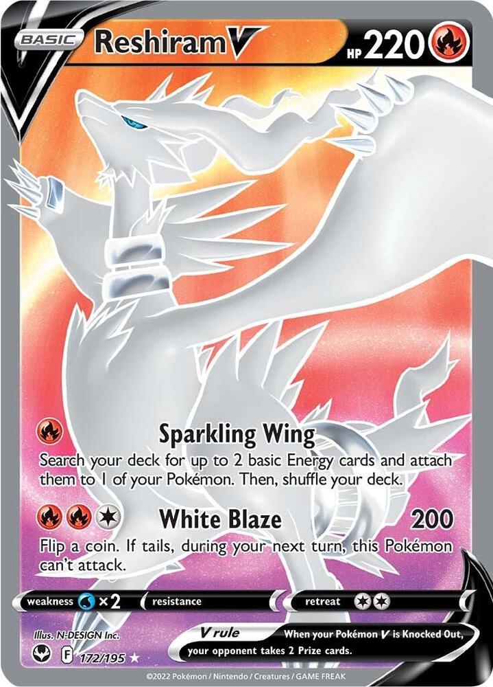 Reshiram V - 172/195