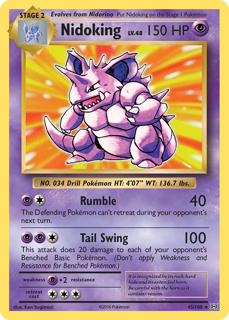 Nidoking - 45/108