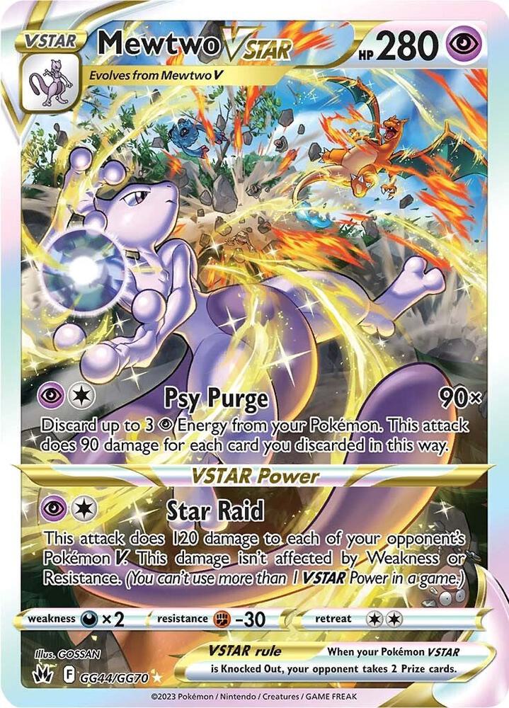 Mewtwo VSTAR - GG44/GG70 CGC 10